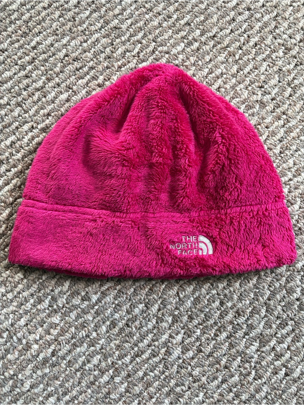 The North Face Pink Fleece Denali Thermal Beanie Hat